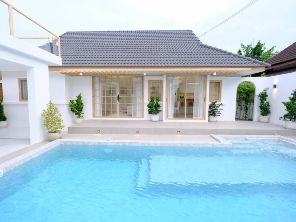 3 Bedroom Japanese Styled Pool Villa in San Sai-TNP-D1137