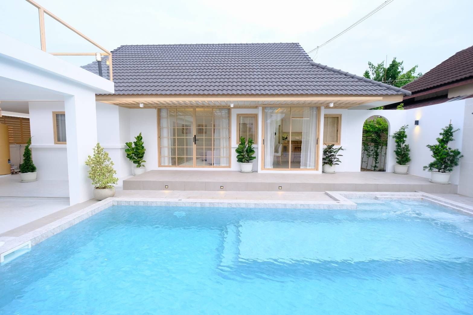 3 Bedroom Japanese Styled Pool Villa in San Sai-TNP-D1137