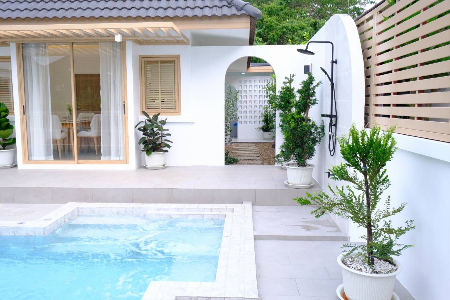 3 Bedroom Japanese Styled Pool Villa in San Sai-TNP-D1137