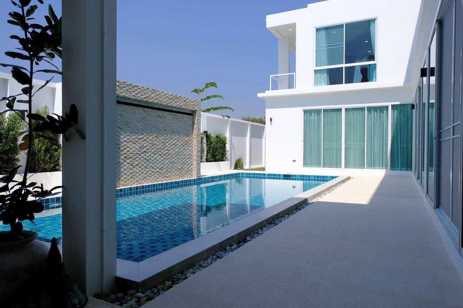 3 Bedroom Modern House with Private Pool minutes from Central Festival-TNP-D602