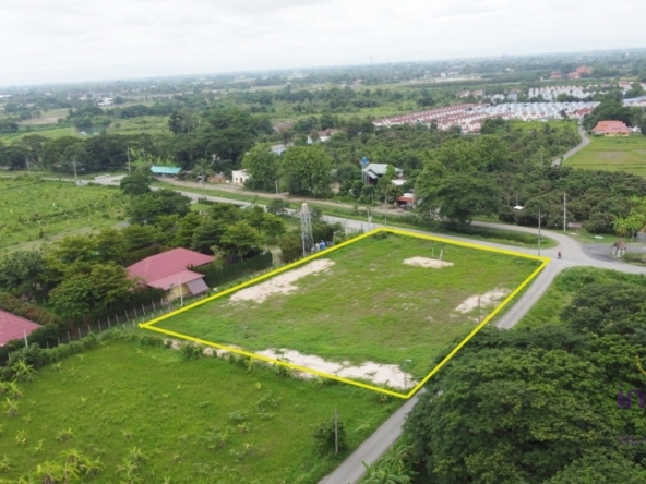 Beautiful Plot of Land for sale 2 Rai 68 Sqw Sanpatong Chiang Mai-I-3750