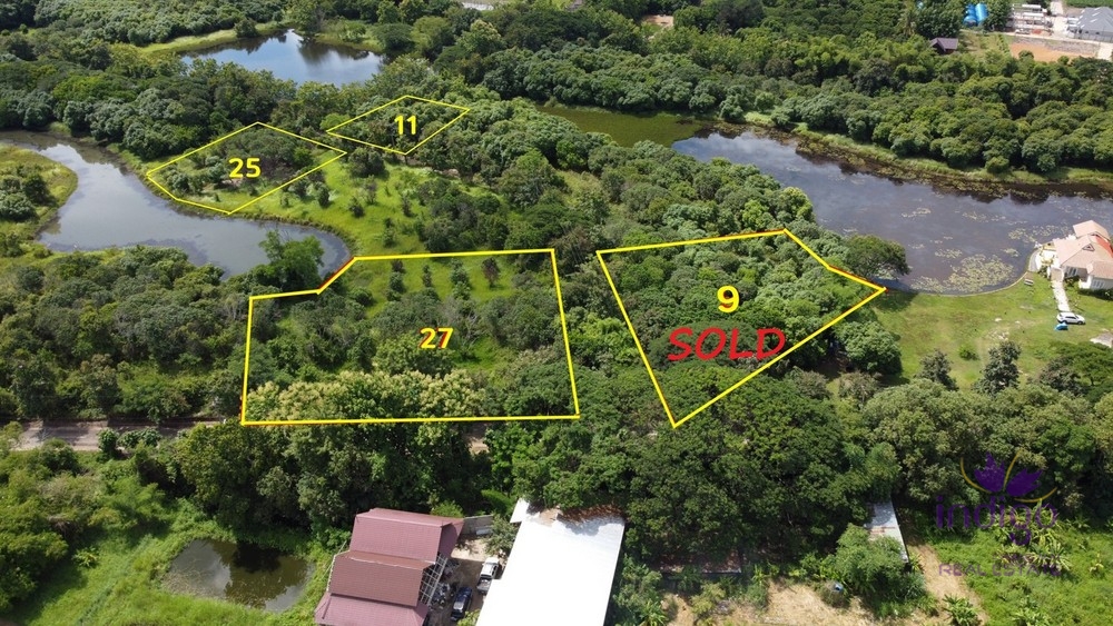 Nature in the city! Waterfront land for sale near Mae Jo University