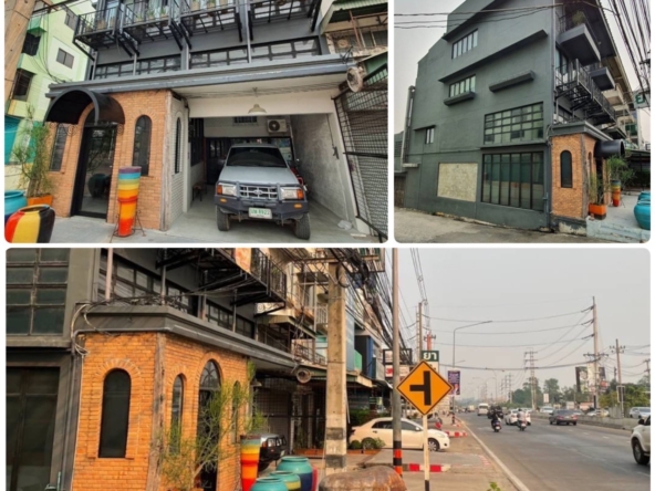 Prime Commercial Building Investment: 2 Corner Units Near Chiang Mai Airport-IRE-IRECPS003