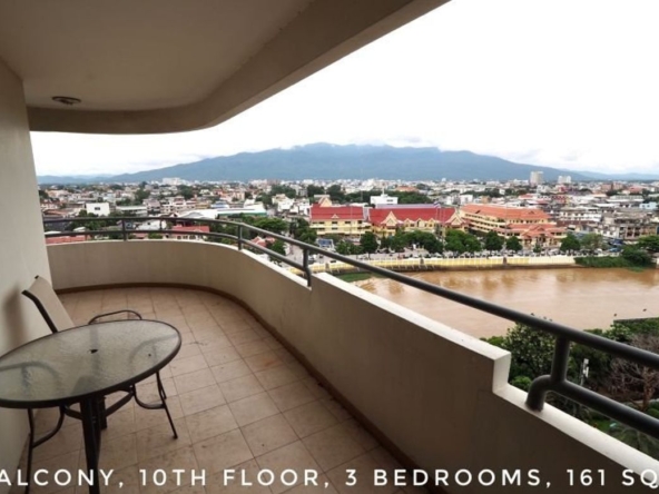 Sale or Rent 3 bedrooms 3 bathrooms at Rim ping condo-SM-Sta-467