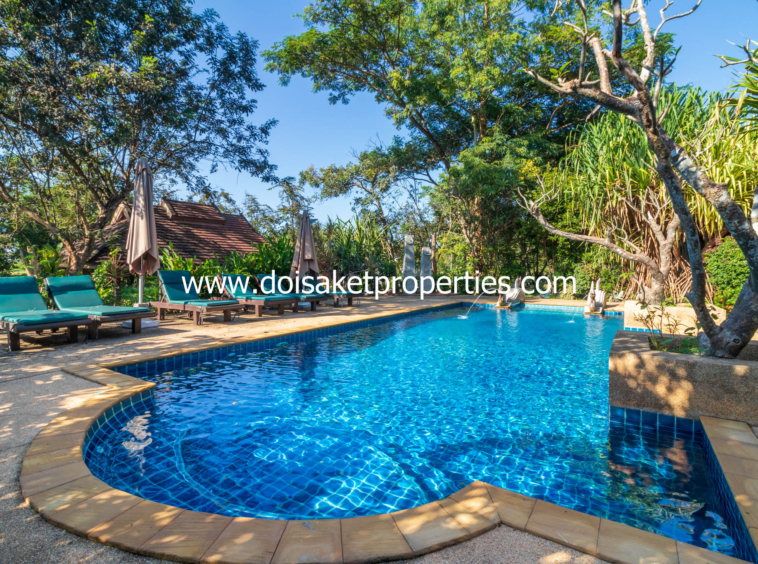 Doi Saket-DSP-(HR184-V2U) Lovely 2-Bedroom Family Suite for Rent in Choeng Doi