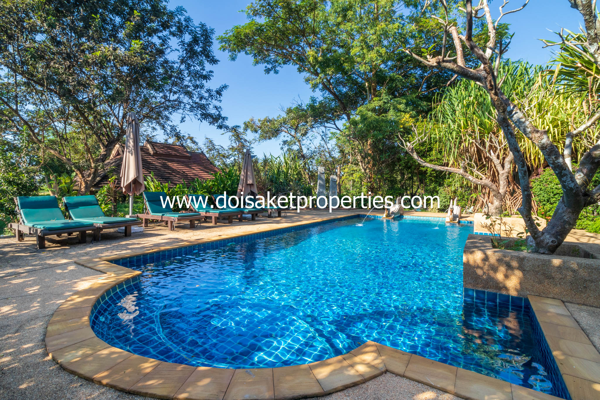 Doi Saket-DSP-(HR184-V2U) Lovely 2-Bedroom Family Suite for Rent in Choeng Doi