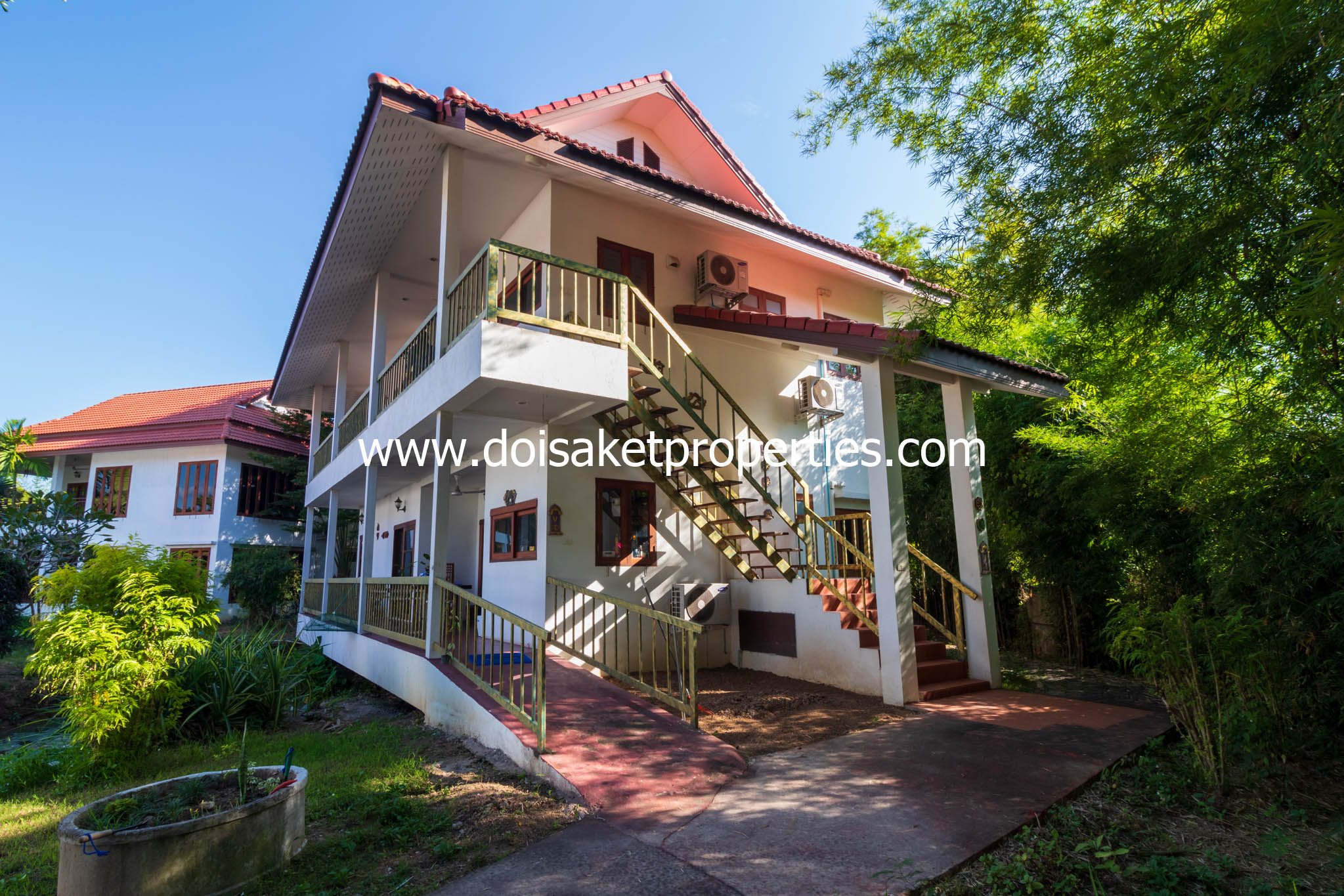 Doi Saket-DSP-(HR184-V2U) Lovely 2-Bedroom Family Suite for Rent in Choeng Doi