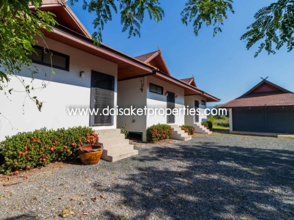 Doi Saket-DSP-(HS294-02) Beautiful Home for Sale on Nearly 4.5 Rai of Land in Doi Saket