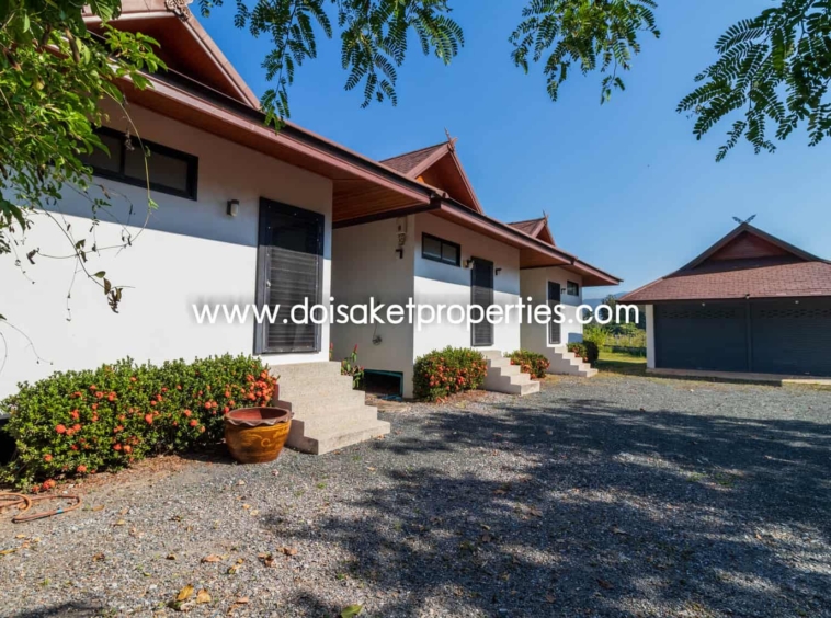 Doi Saket-DSP-(HS294-02) Beautiful Home for Sale on Nearly 4.5 Rai of Land in Doi Saket