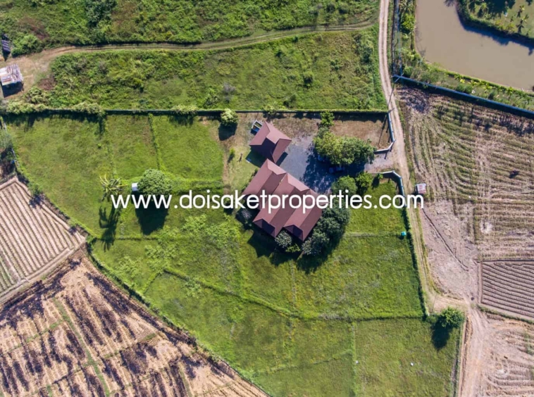 Doi Saket-DSP-(HS294-02) Beautiful Home for Sale on Nearly 4.5 Rai of Land in Doi Saket