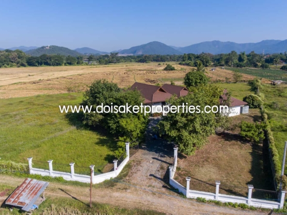 Doi Saket-DSP-(HS294-02) Beautiful Home for Sale on Nearly 4.5 Rai of Land in Doi Saket