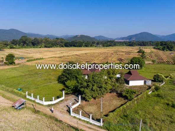 Doi Saket-DSP-(HS294-02) Beautiful Home for Sale on Nearly 4.5 Rai of Land in Doi Saket