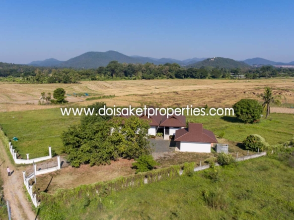 Doi Saket-DSP-(HS294-02) Beautiful Home for Sale on Nearly 4.5 Rai of Land in Doi Saket