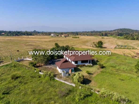 Doi Saket-DSP-(HS294-02) Beautiful Home for Sale on Nearly 4.5 Rai of Land in Doi Saket