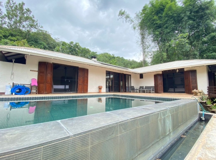 A cozy 3 bed pool villa for rent in Nong Kwai