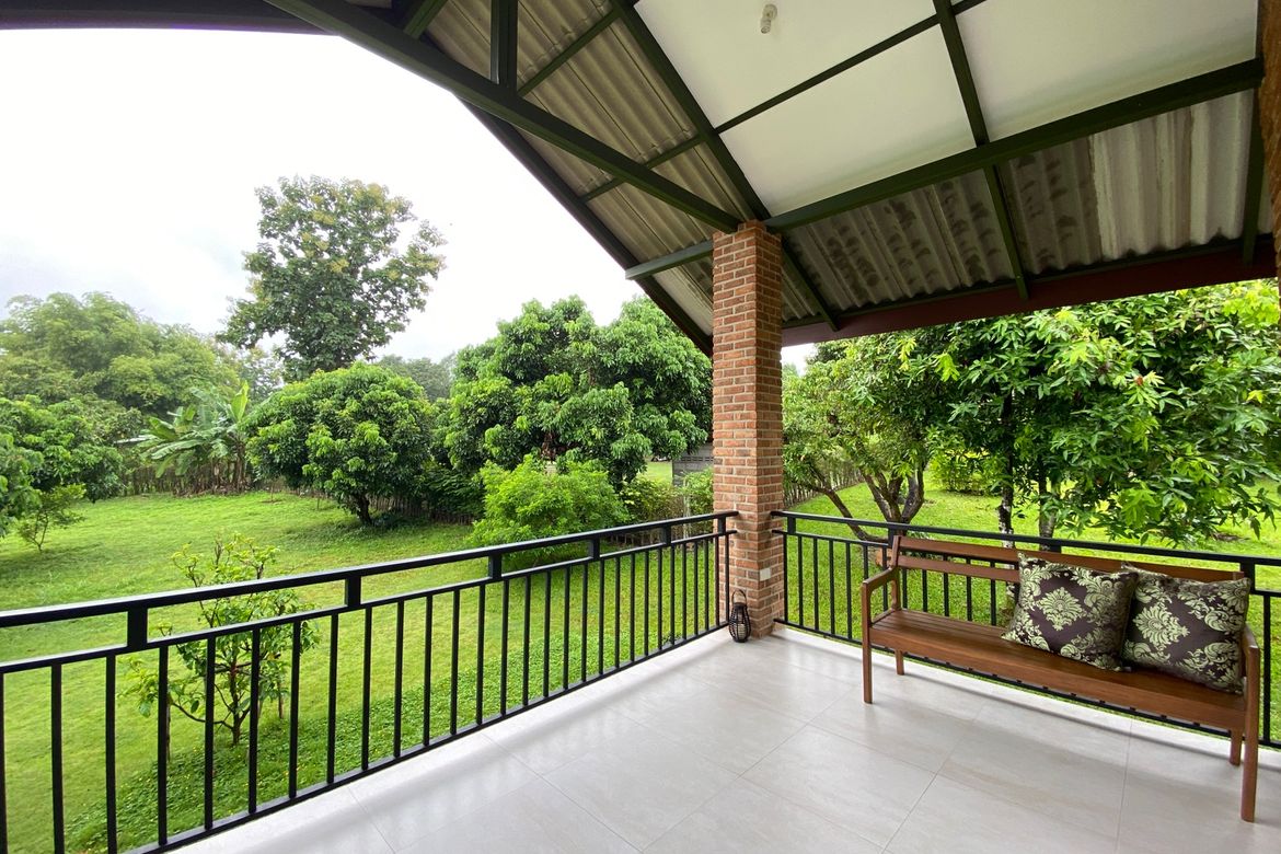 Brand new 3 bed house with stunning view for rent or sale in Mae Rim