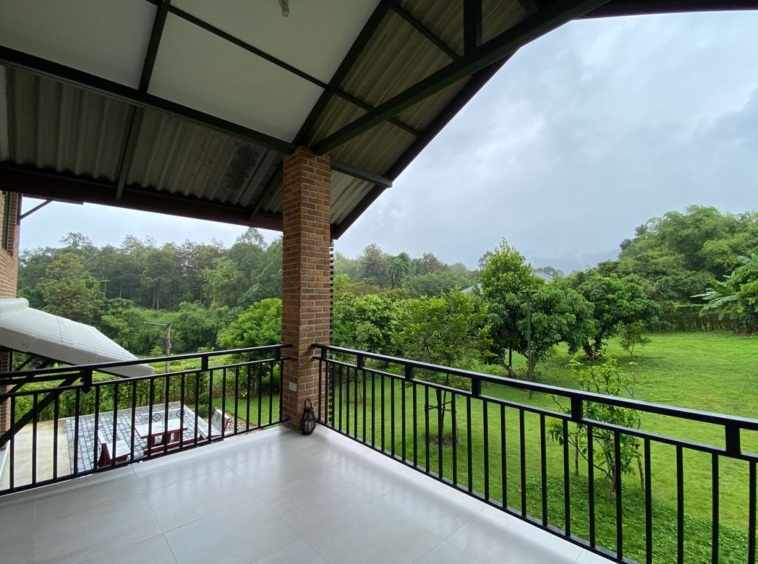 Brand new 3 bed house with stunning view for rent or sale in Mae Rim