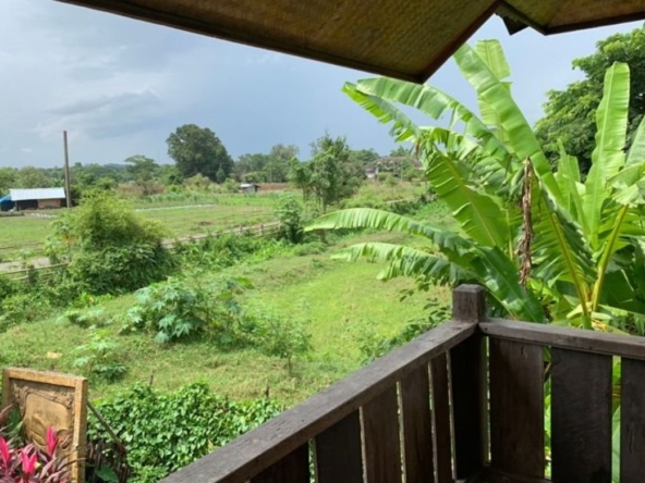 A wooden Thai house for rent in Mae Rim