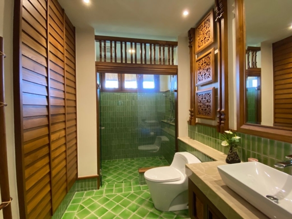 Lanna modern house with a private pool for sale in Doi Saket-P-PHS994