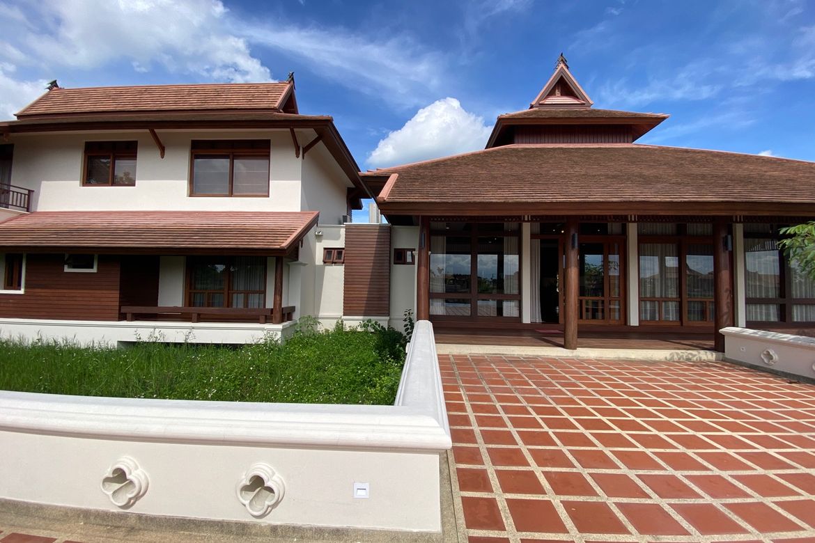 Lanna modern house with a private pool for sale in Doi Saket-P-PHS994