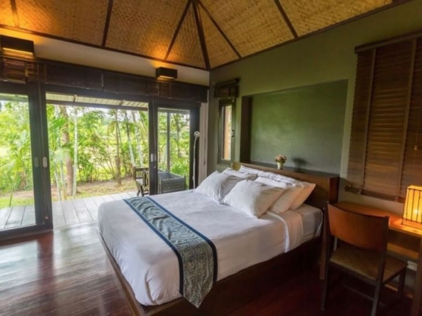 2 Bedroom Villa with Large Garden in Mae Rim.-J-WA006