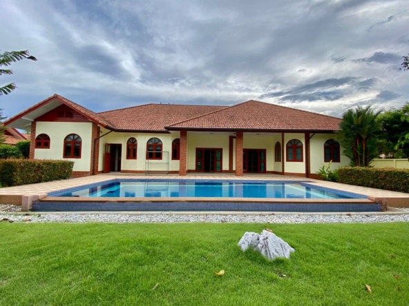 A pool villa for sale in San Sai