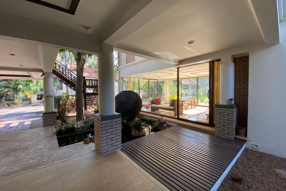 Balinese style house for sale at Land and House project in San Sai