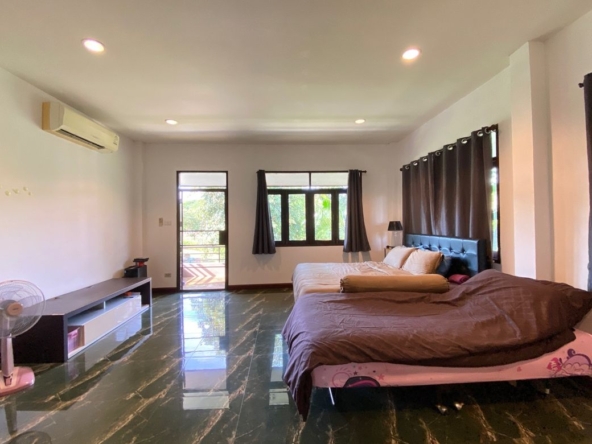 A pool villa with 2 bedroom house for rent or sale in Doi Saket