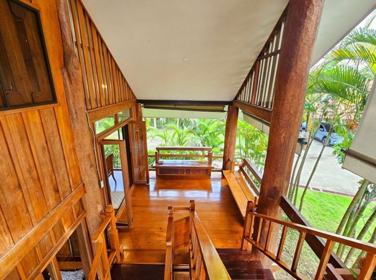 Sale of wooden houses in Lanna style with 2 floors-SM-Sta-1759