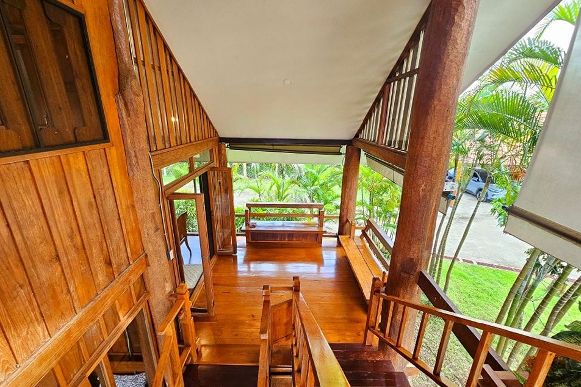 Sale of wooden houses in Lanna style with 2 floors-SM-Sta-1759