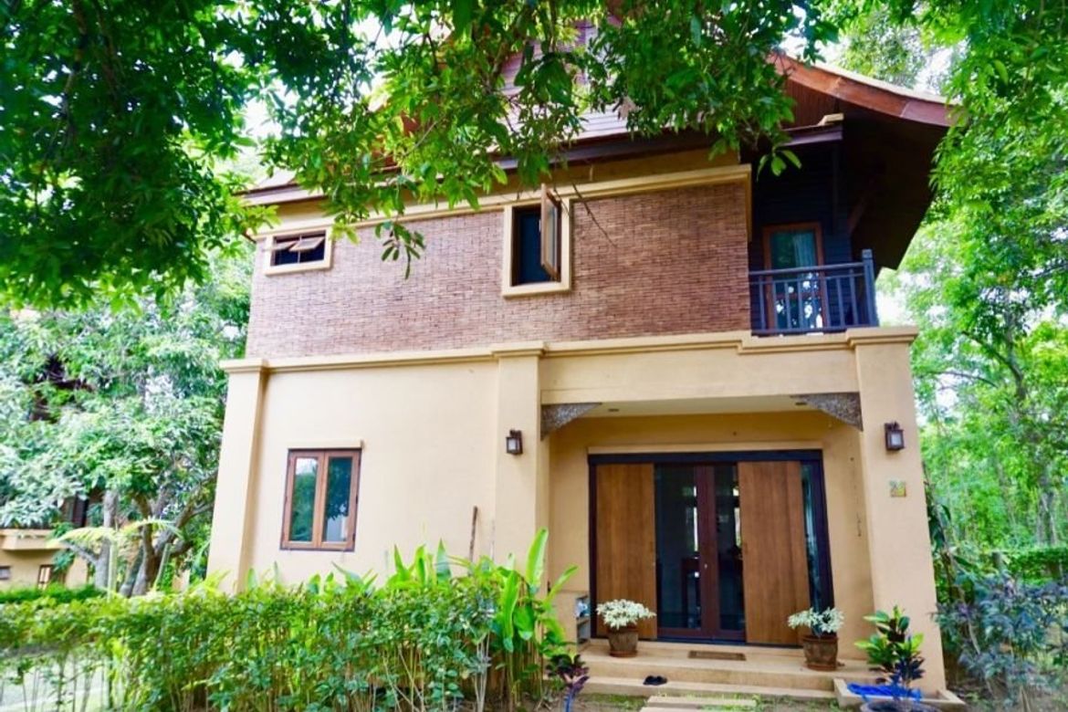 4 bedroom house for rent or sale near Prem International School in Mae Rim Chiang Mai-P-PHR060