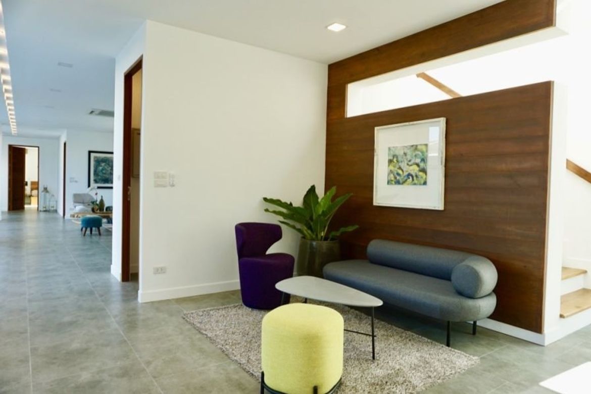 A brand new modern design house for rent or sale in San Sai