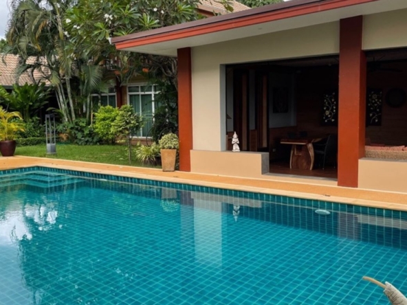 Pool villa for rent or sale in San Sai