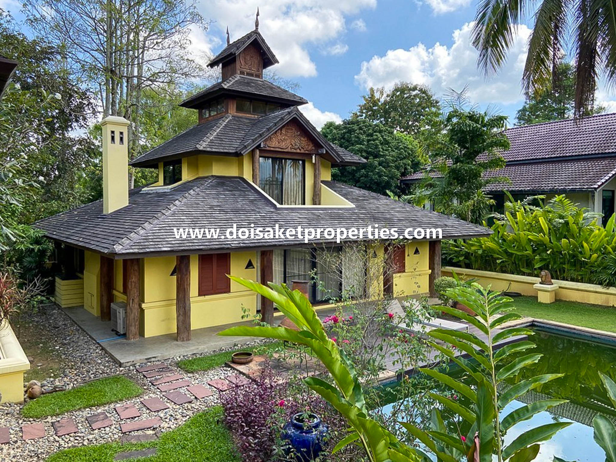 Mae Rim-DSP-(HS328-02) Beautiful Property with Two Homes near Four Seasons Resort