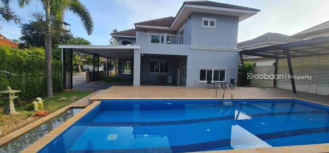 ingle detached 2-story pool villa with 4 bedrooms and 5 bathrooms in a project near Ring Road 3.-DB-RSHSHCMIDS16