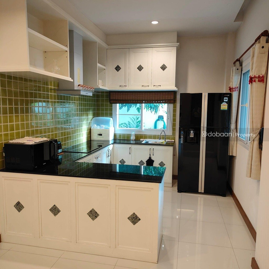 Single-story house with 2 bedrooms and 3 bathrooms in a project near Chiang Mai Airport-DB-RSHSHCMIHD80