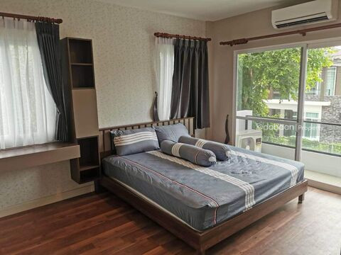 2-story single house with 3 bedrooms and 3 bathrooms in a project located in the San Kamphaeng area