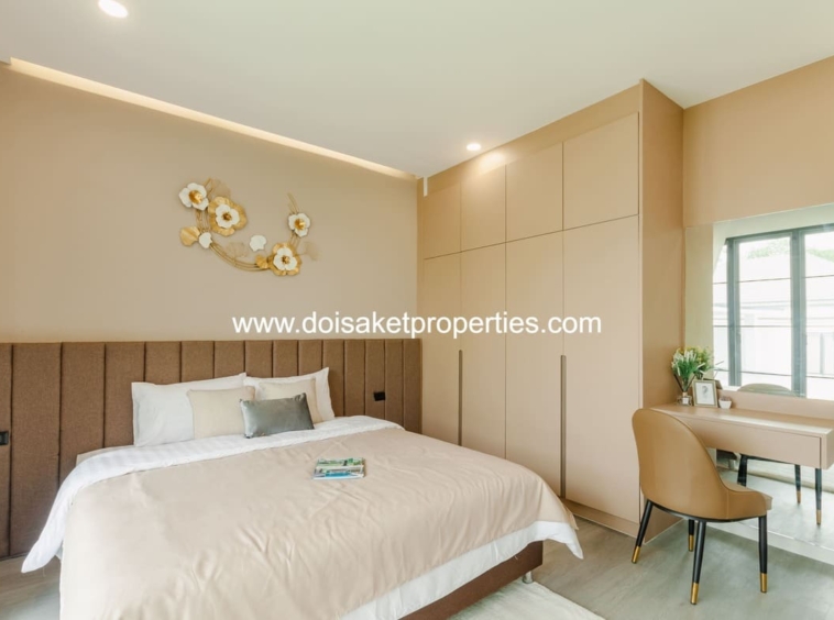 Saraphi-DSP-(HS366-03) New Fully-Furnished 3-Bedroom Pool Villa for Sale in Saraphi