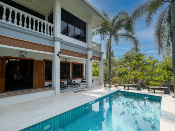 Doi Saket-DSP-(HS366-06) 4-Bedroom Riverside Pool Villa with Royal Provenance for Sale in Doi Saket