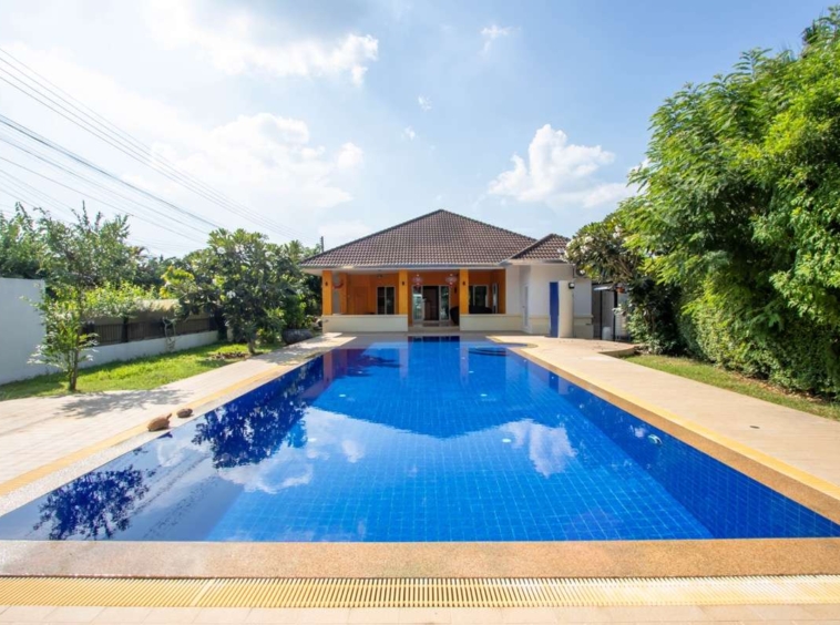 Single-Storey Villa with Private Pool near Lanna International School-PH-HD384