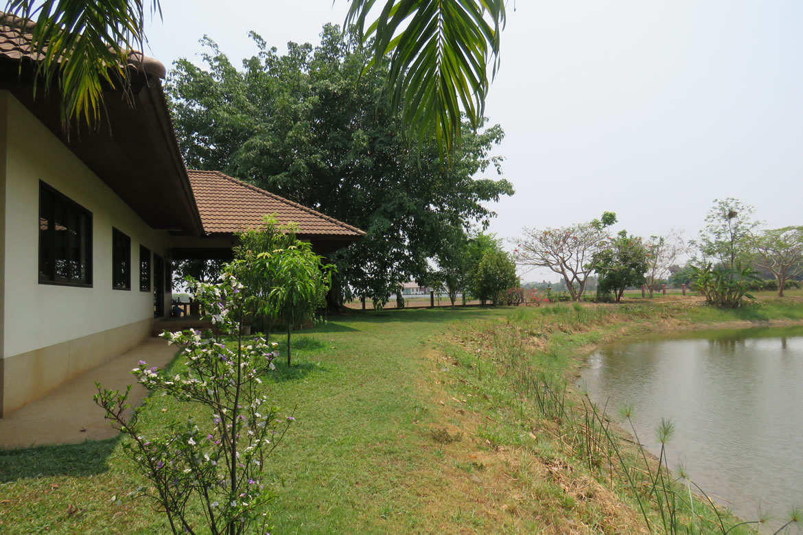 3 bedroom lake front house in Doi Saket for sale-SHG-HS412