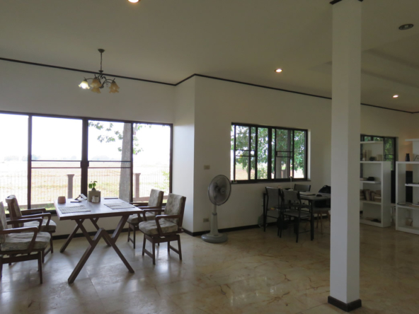 3 bedroom lake front house in Doi Saket for sale-SHG-HS412