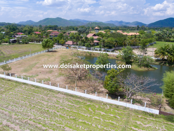 Doi Saket-DSP-(LS363-02) Almost 3 Rai of Ready-to-Build Land with Incredible Views for Sale in a Great Location in Luang Nuea