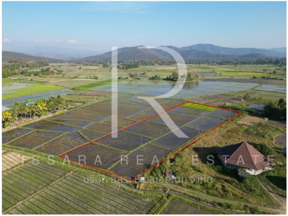 3 Rai of Stunning Mountain View Land for Sale in Doi Saket Chiang Mai-IRE-IRELS003