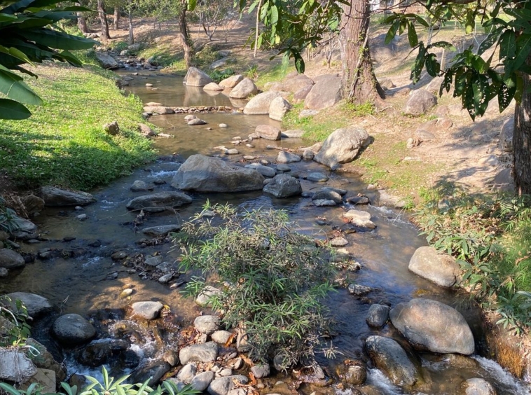 A beautiful plot by the stream in Hang Dong for sale-P-PLS896