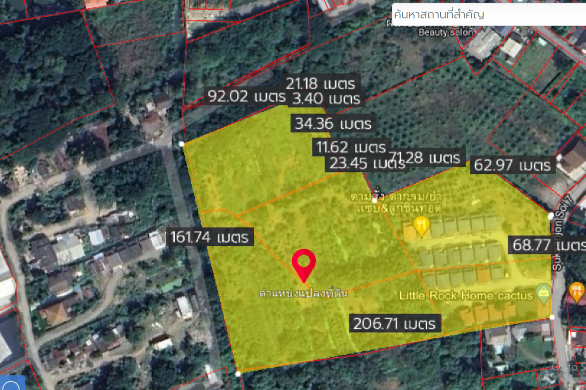 Property id121ls Land for sale in Faham 15-3-90Rai  near Central Festival-MR-121ls