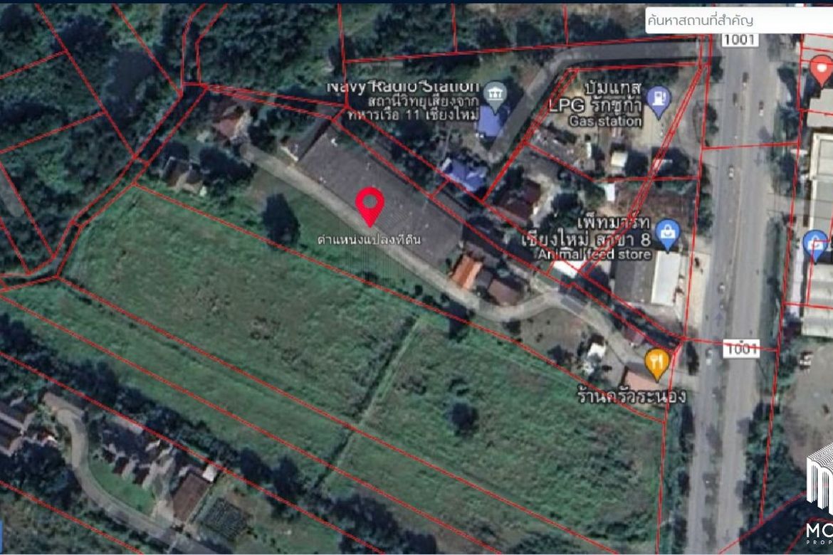 Property id 081ls land for sale 7-1-12 sq.wa. Chiang Mai Province-MR-081LS