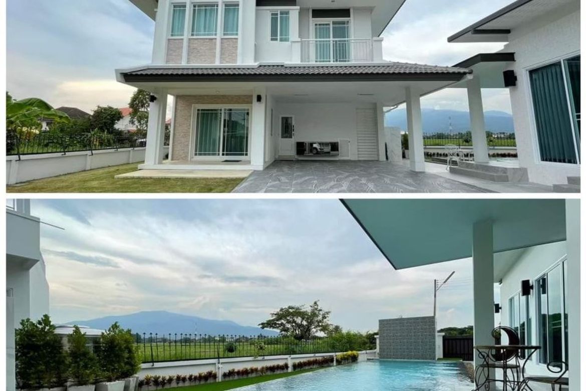 House for rent near the city in the project Koolphant Ville 6 Pool Villa-J-CM002