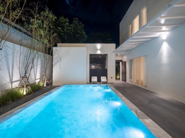 New modern poolvilla for Sale at Kadfarang