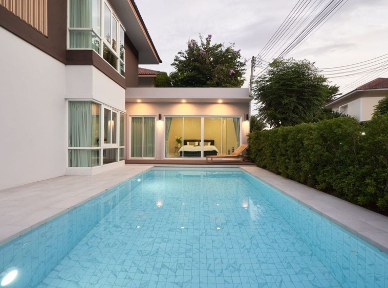 The big pool villa must be in a prime location. Near ABS International School-J-FB038